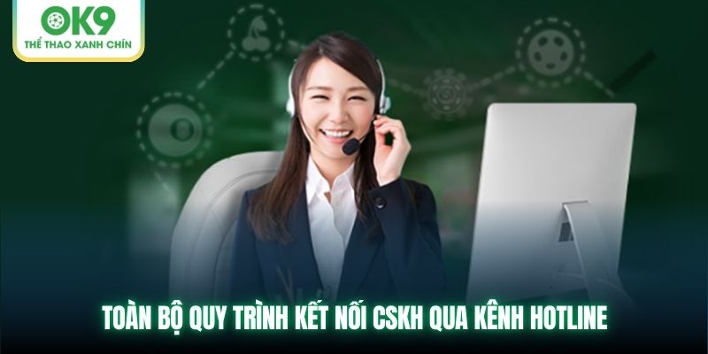 Toàn bộ quy trình kết nối CSKH qua kênh hotline